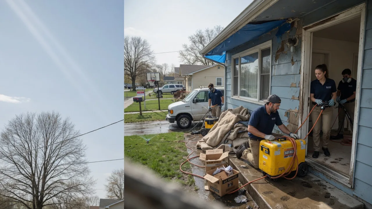 Basement Flood Cleanup in Maria Stein, OH near me